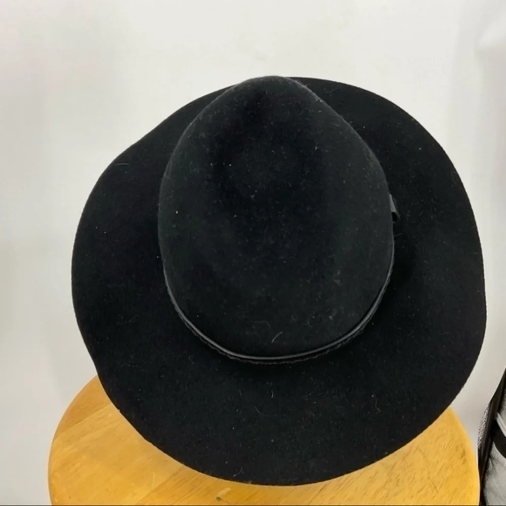 Angela Williams Black wool hat OS - Picture 6 of 9